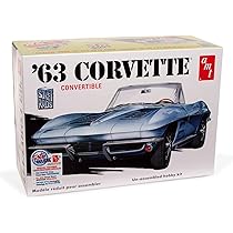 Revell  ’63 Corvette Sting Ray プラモデル 1963 Corvette Sting Ray Coupe SnapTite (1/25) (fs)
