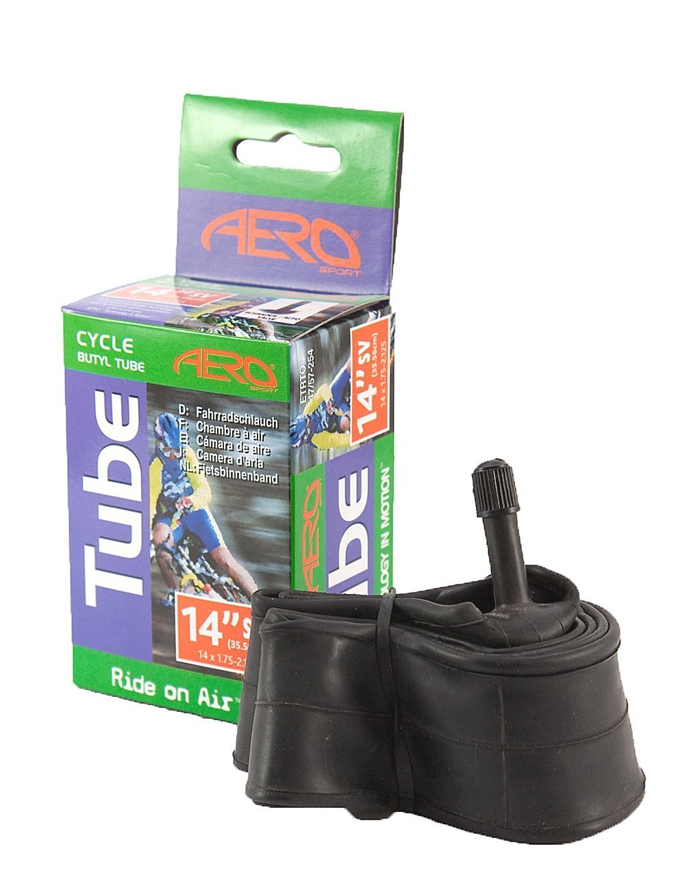 Aero Sport® STU140 14-inch x 1.75 -2.125 Inner Tube