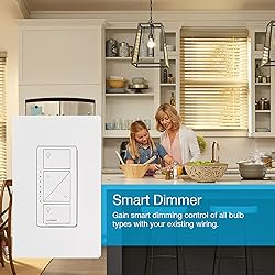 Lutron Caseta Smart Lighting Dimmer Switch and