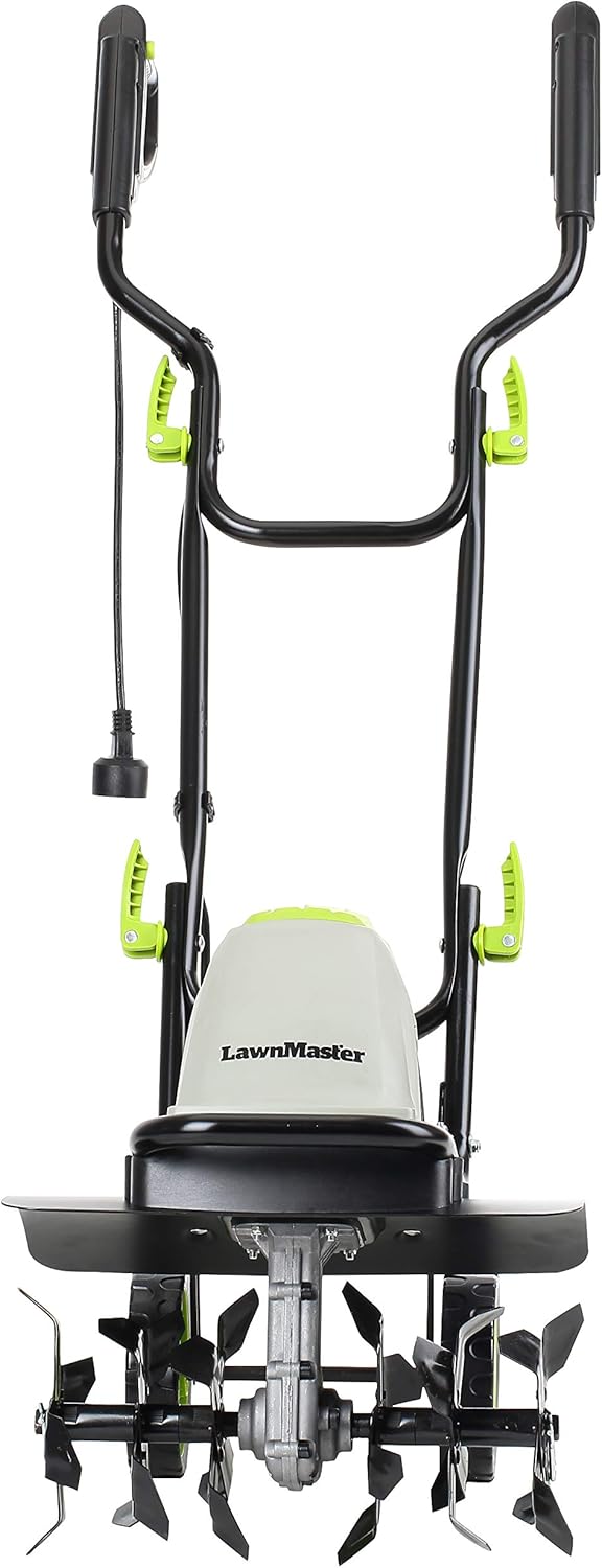 LawnMaster TE1016M Electric Tiller 10-Amp, 16-Inch : Garden & Outdoor