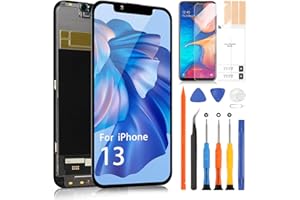 ARSSLY for iPhone 13 Screen Replacement,LCD Display Digitizer Touch Screen Assembly Repair Parts for iPhone 13 Screen A2633,A2482,A2631,A2634,A2635 with Tools(Incell)