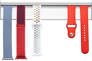 Twelve South TimePorter Watch Strap Organiser - Compatible with Apple Watch Bands, Display & Wall Organiser, Fits All Brands, Watch Strap Storage Rack for Smart Watch
