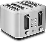 Morphy Richards Motive 4 Slice Toaster 1600W Brushed Steel Browning 7 settings view 3
