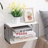 Adowes Floating Nightstand Geometric Wall Mounted