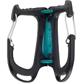 Notch Cargo Tool Carrier with 2 Gates, 3 Lockable Positions, Collapsible, Dedicated Retrieval Ball Slot (Pebble Holder), Installs on Harness Webbing up to 45mm Wide, WLL: 22 lbs. (99658)