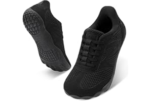 relxfeet Men's Barefoot Slip-On Shoes Wide Toe Box Zero Drop Minimalist Sneakers for Walking Training & Everyday Comfort