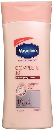 Vaseline Healthy Bright Complete 10 Anti-aging Lotion, 200 ml