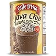 Caffe D'Vita Java Chip Latte Blended Ice Coffee - Java Chip Frappe Mix, Blended Iced Coffee Mix, Gluten Free, Low Fat, No Cholesterol, No Hydrogenated Oils, No Trans Fat, Kosher-Dairy - 3 Lb Can