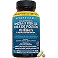 Fish Oil Omega 3 Supplements – 2500 mg High Potency Fish Oil with 1500 mg EPA & 570 mg DHA Omega 3 Fatty Acids in rTG Form fo