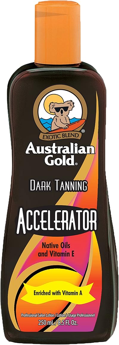 Australian Gold Dark Tanning Accelerator Lotion 250ml Cocoa Dreams Tanning