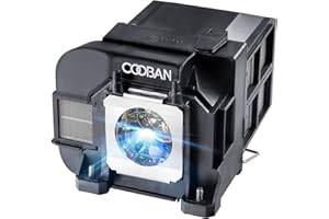 COOBAN ELPLP75 /V13H010L75 Replacement Projector Lamp Bulb with Housing for Epson PowerLite 1945W /PowerLite 1940W 1965 1960, EB-1960 EB-1945W EB-1940W EB-1950 EB-1955 EB-1965 H471B H472 H474B