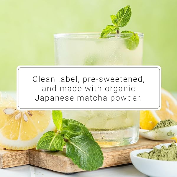 MONIN – MATCHA GREEN TEA CONCENTRATE, ORGANIC JAPANESE MATCHA, 40MG CAFFEINE, GREAT FOR LATTES, LEMONADES & DESSERTS, NON-GMO, GLUTEN-FREE (GLASS, 750 ML)