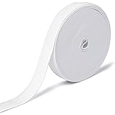 Airisoer Elastic Bands for Sewing 3/4 Inch x 12 Yards, White | Stretchable Knit Elastic Spool, Durable &amp; Strong, for Waistbands, Pants, Clothes, DIY Crafts &amp; Sewing, and Everyday Fixes