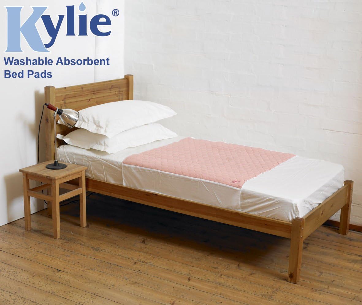 Kylie Bed Pads with Wings, 4 Litres Absorbency, 910×910mm (36×36