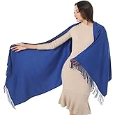 Womens Scarf Pashmina Shawls and Wraps for Evening Dress Wedding Bridesmaid Gift