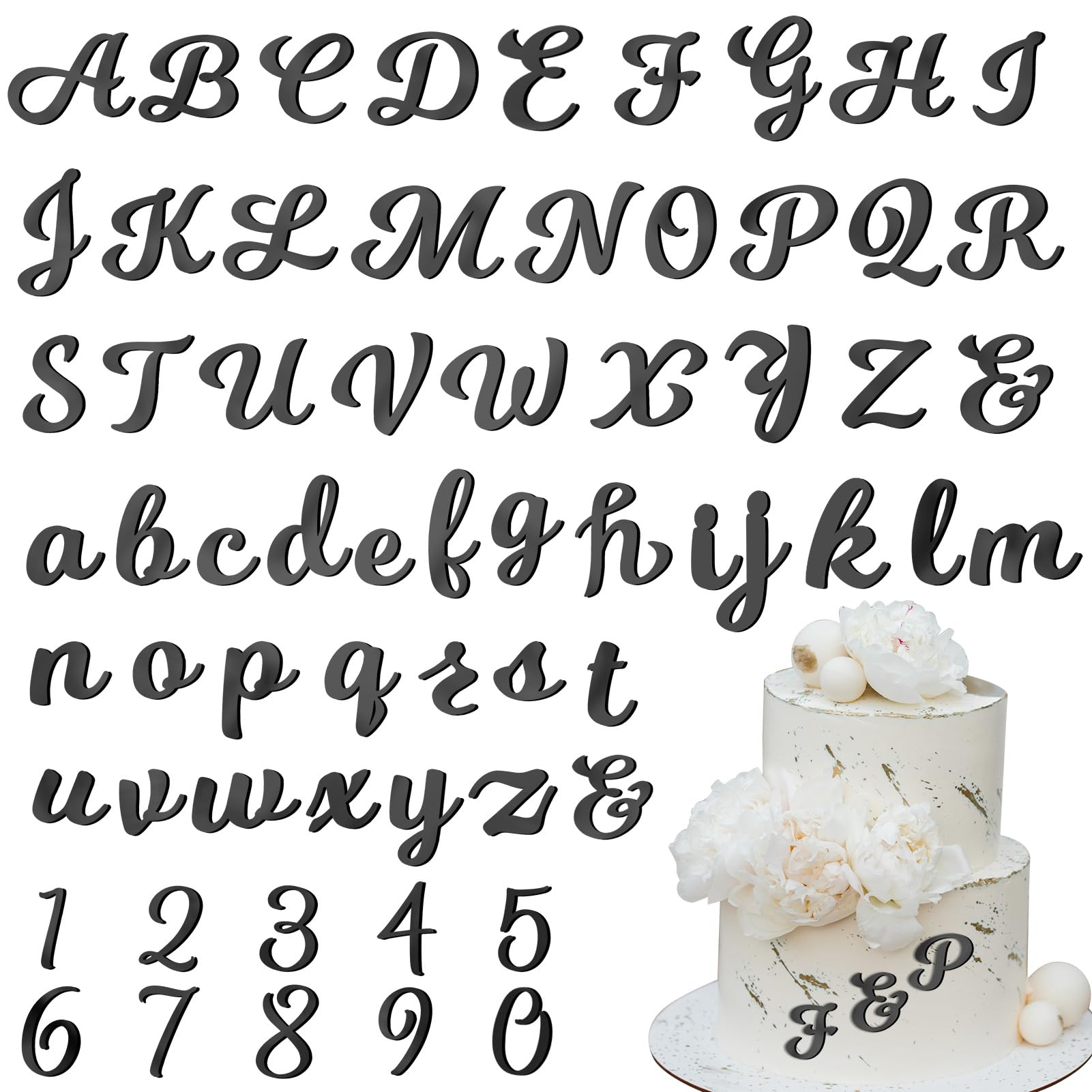 Cake Topper Numbers 0~9 Numbers Acrylic Cake Topper Gold Mirror Crown Cupcake Topper For Kids Birthday Wedding Anniversary Party Cake Decor Name Cake Topper