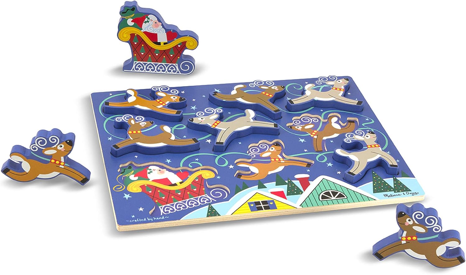 melissa and doug christmas tree puzzle
