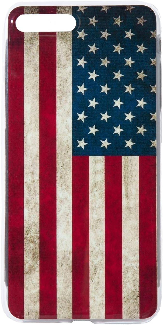 Oeanaeo iPhone 7 Plus Case USA flag Background
