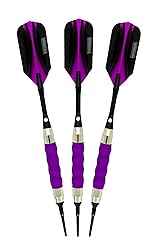 Sure Grip Viper Purple Soft Tip Darts with Dart