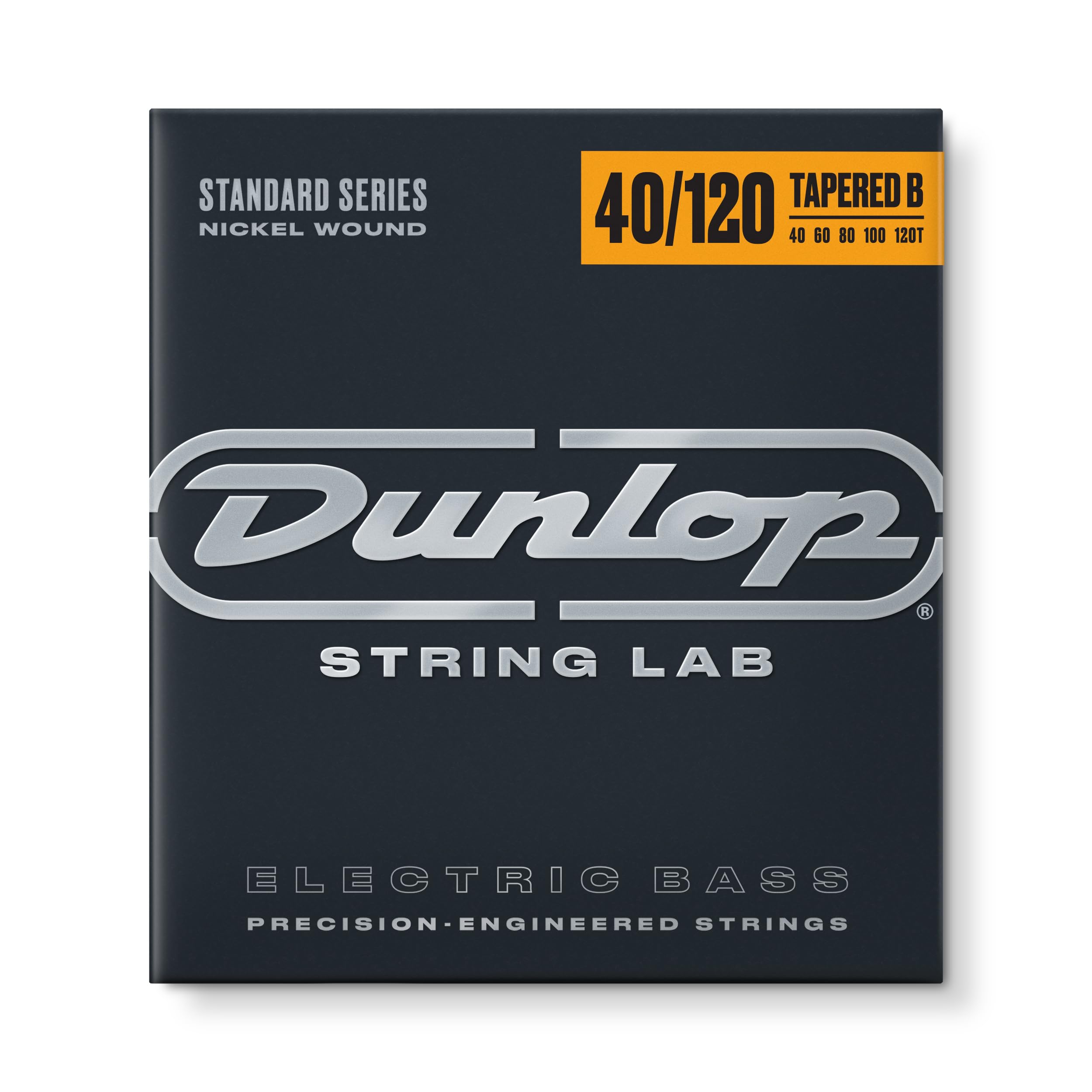 Jim Dunlop DBN40120T Nickel Wound Bass Strings W/Tapered B, Medium.040–.120, 5 Strings/Set — image 1