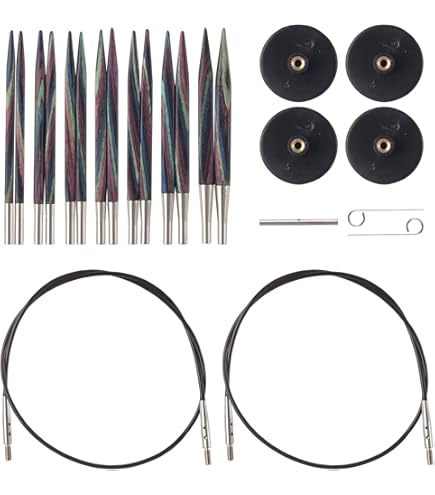 KnitPro Symfonie Verwisselbare Rondbreinaalden – 5 mm – Berkenhout