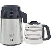 H2oLabs Best-in-Class Stainless Steel Home Water Distiller &amp; Glass Carafe | With Exclusive Activated Carbon Mega Pods providing the Purest Water and Most Effective VOC Removal of any similar distiller.