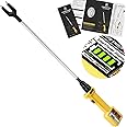 West Thorne Pro Cattle Prod for Dogs, Power Display Cattle Prod Livestock, LED Light, Instruction Manual, Double Safety Switch, Y Series, 33.5In