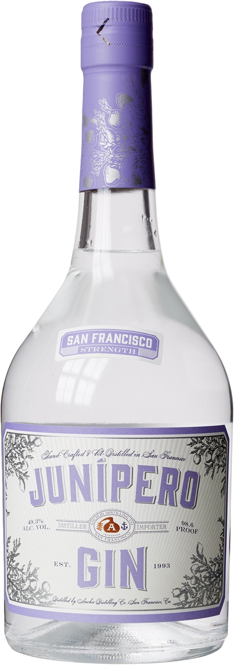 Junipero Gin, 70 cl