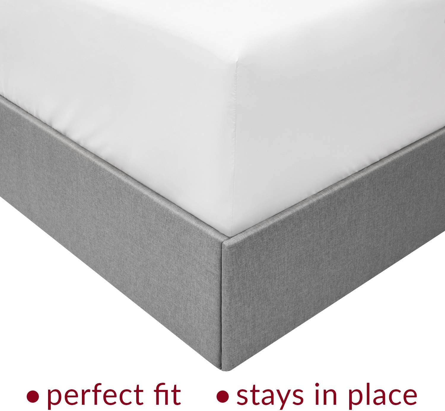 Mellanni Extra Deep Pocket Sheets - Queen Size Sheet Set - 4 Piece 1800 Brushed Microfiber Bedding with Extra Deep Pocket Fitted Sheet - Easily Fits 18-21 inch Mattress (Queen, White): Home & Kitchen