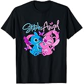 Disney Lilo & Stitch: The Series Angel with Butterflies T-Shirt