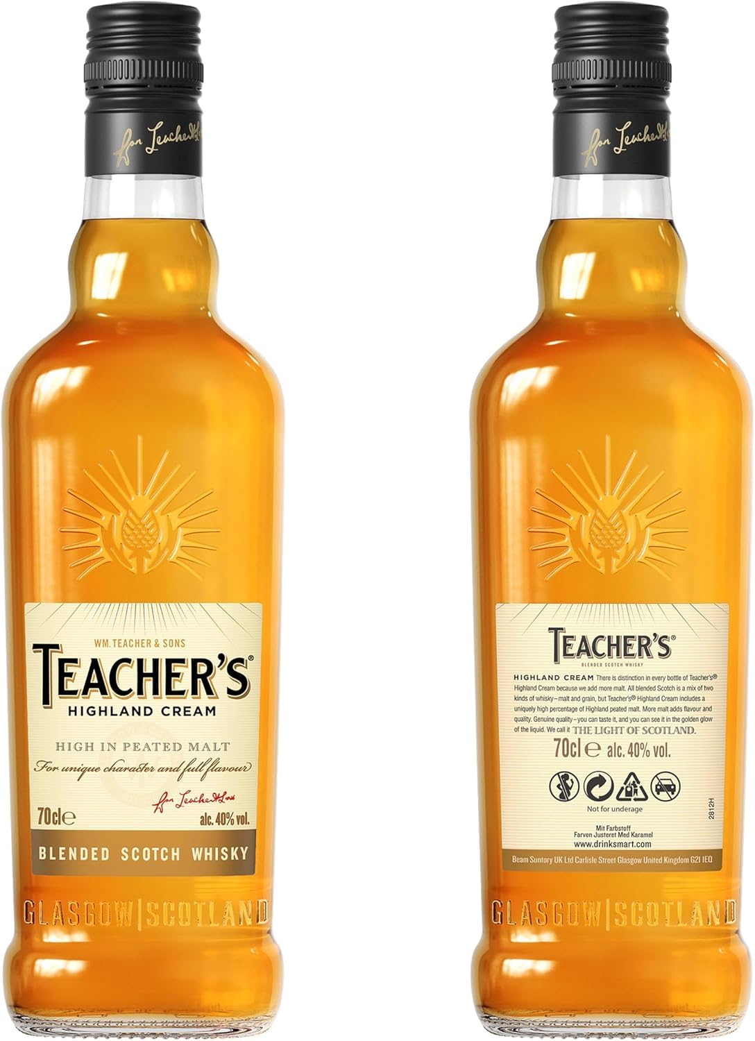 Teacher's | Blended Scotch Whisky | reicher und vollmalziger Geschmack | 40% Vol | 700ml Einzelflasche 2