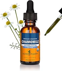 Herb Pharm Certified Organic Chamomile Liquid Extract for Calming Nervous System Support - 1 Ounce (DCHAM01)