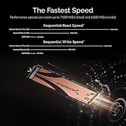 SABRENT 4TB Rocket 4 Plus NVMe 4.0 Gen4 PCIe M.2