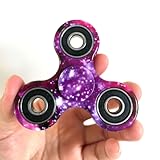 D-JOY Tri-Spinner Fidget Toy Hand Spinner Camouflage, Stress Reducer Relieve Anxiety and Boredom Camo (Starry sky)