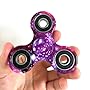 D-JOY Tri-Spinner Fidget Toy Hand Spinner Camouflage, Stress Reducer Relieve Anxiety and Boredom Camo (Starry sky)