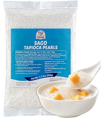 Amazon.com: 14oz Asuka Tapioca Pearl White Large (One Bag Amazon.com: 14oz Asuka Tapioca Pearl White Large (One Bag