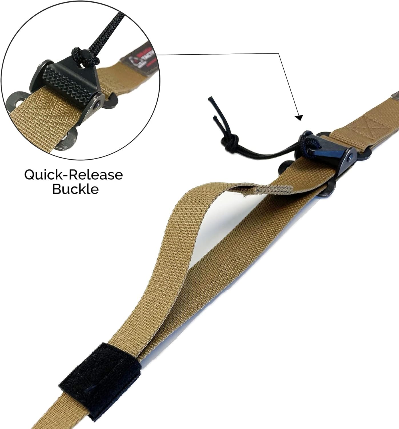 Brash Tactical Deluxe 2 Point Sling Quick Adjust Buckle - (USA Made) Rifle Gun Sling for Hunting and Outdoor Sports : Sports & Outdoors