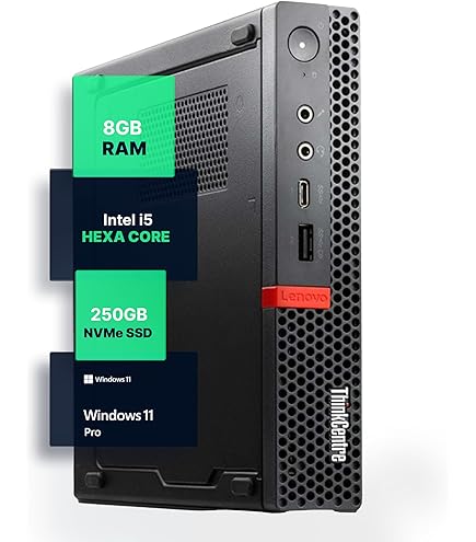 Lenovo - LENOVO M720q i5-8500T windows11 省スペース LENOVO M720q i5-8500T windows11 省スペース Amazon.com