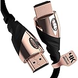 Monster 4Ft HDMI Electronic Cable 4K Ultra Hd with Ethernet Cord 60/120 Hz Refresh Speed 21Gbps 1080p Video Corrosion Resista