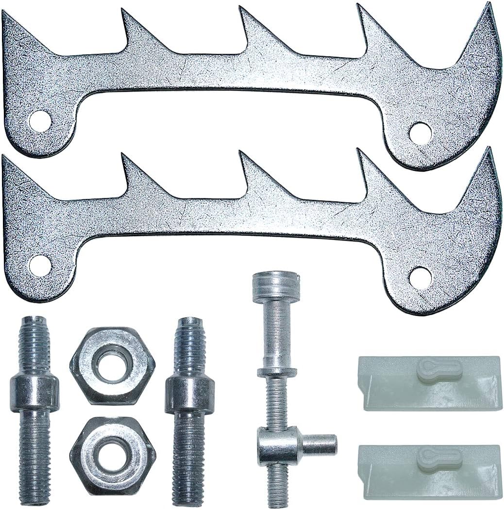 AUMEL Bumper Spike Strip Bar Stud Chain Adjuster Tensioner