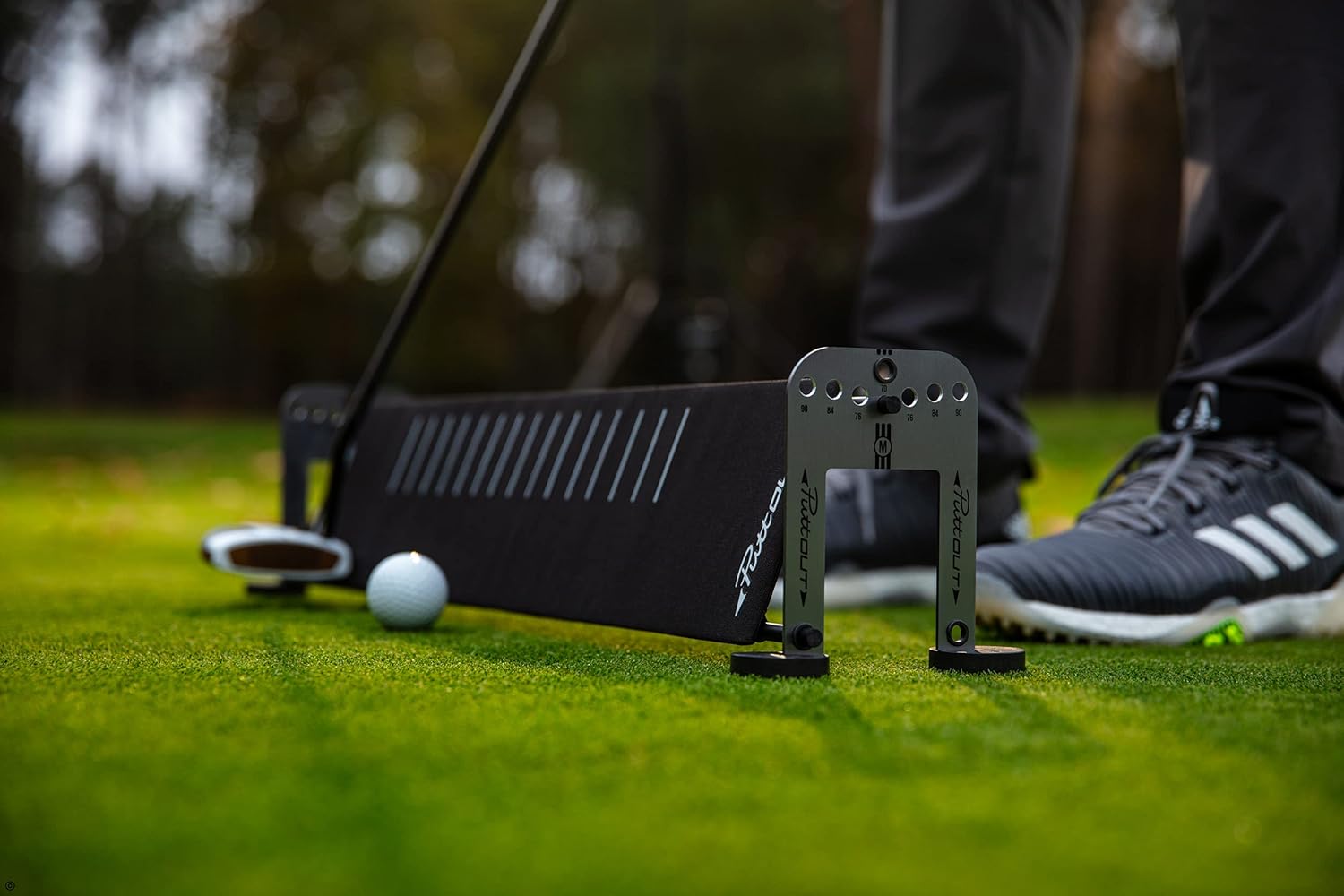PuttOut Golf Putting Plane with Alignment Stick Set and Gates : Sports & Outdoors