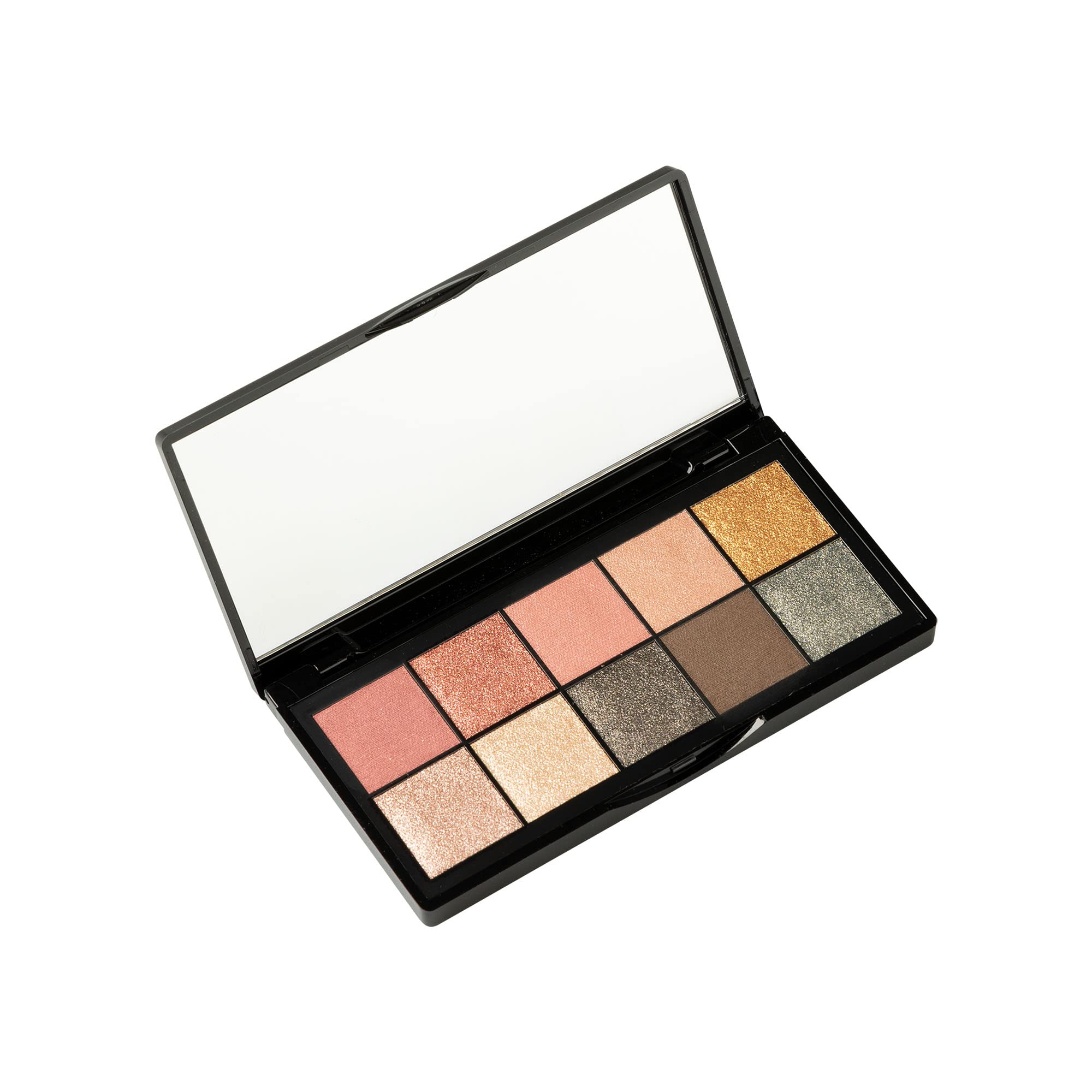 Impala "Preziose Geometrie" Eye Shadow Pallete I Pressed Pigments I 10 Matte and Metallic Finishes I Warm and Cool Tones