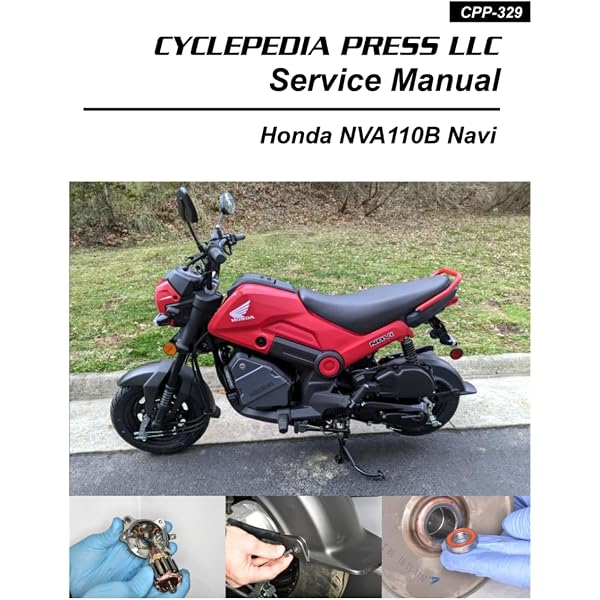 2013-2020 Honda Grom 125 MSX125 Cyclepedia Printed Motorcycle