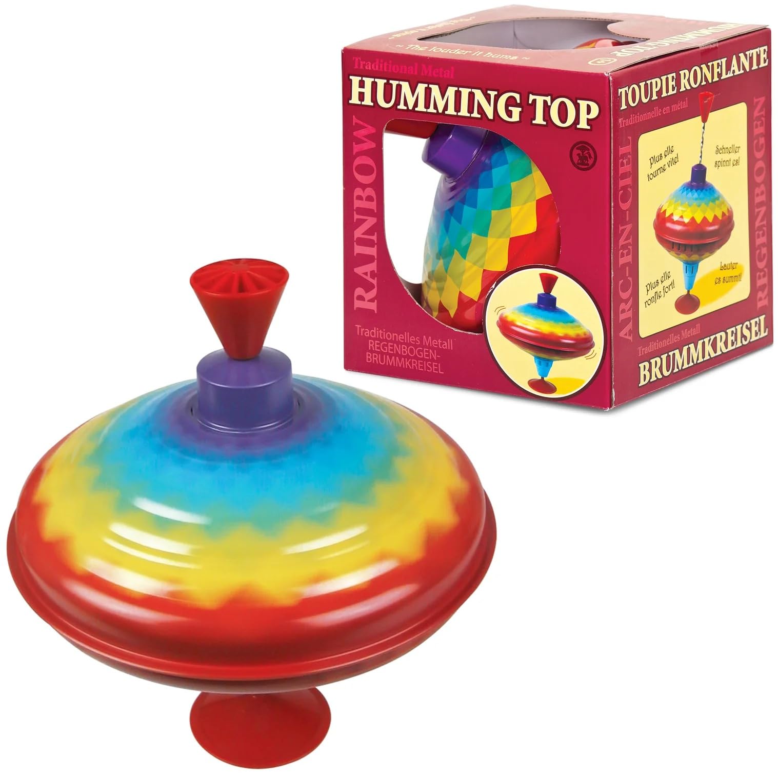 Rainbow Humming Top