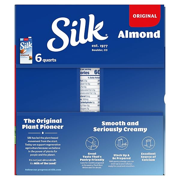 SILK SILK ALMND MLK ORGNL