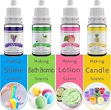 DecorRom Soap Fragrance Oil 12 Scents Set 10ml Bath Bomb Soap Making Supplies view 4