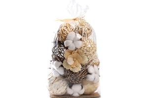 CIR OASES Decorative Balls Assorted Spherical Rattan Twigs Wicker Balls Cotton for Bowl and Vase Filler Balls Spheres Orbs Filler Centerpiece Home Decor