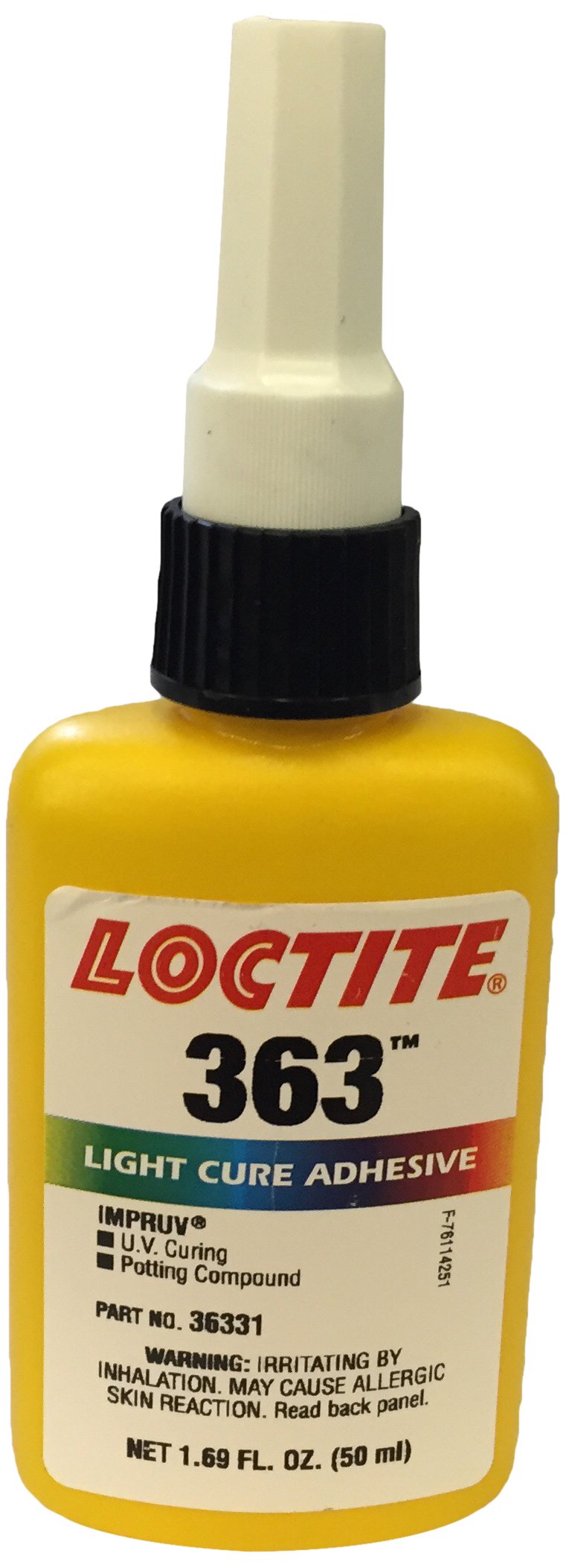 Loctite 135415 363 Impruv UV Acrylic Light Cure Adhesive, 50 mL Bottle
