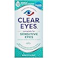 Clear Eyes for Sensitive Eyes, Redness Reliever Eye Drops, 0.5 oz