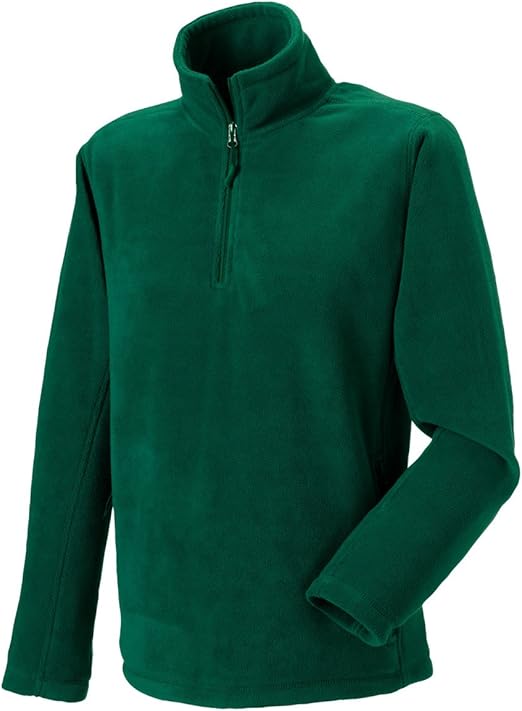 Russell Athletic 1/4 Zip Outdoor Fleece Amazon.co.uk Clothing